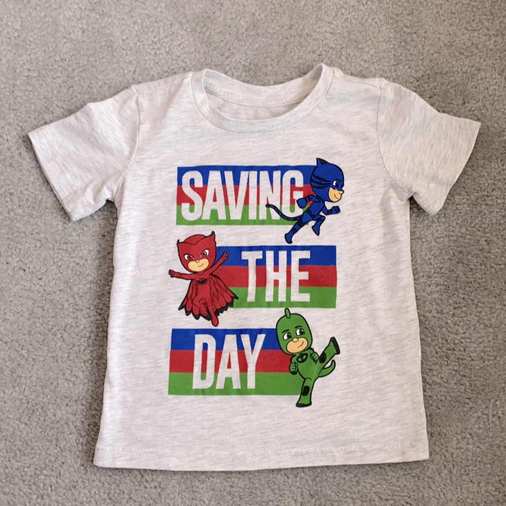 Jumping Beans PJ Masks Graphic T-shirt, Size 2T